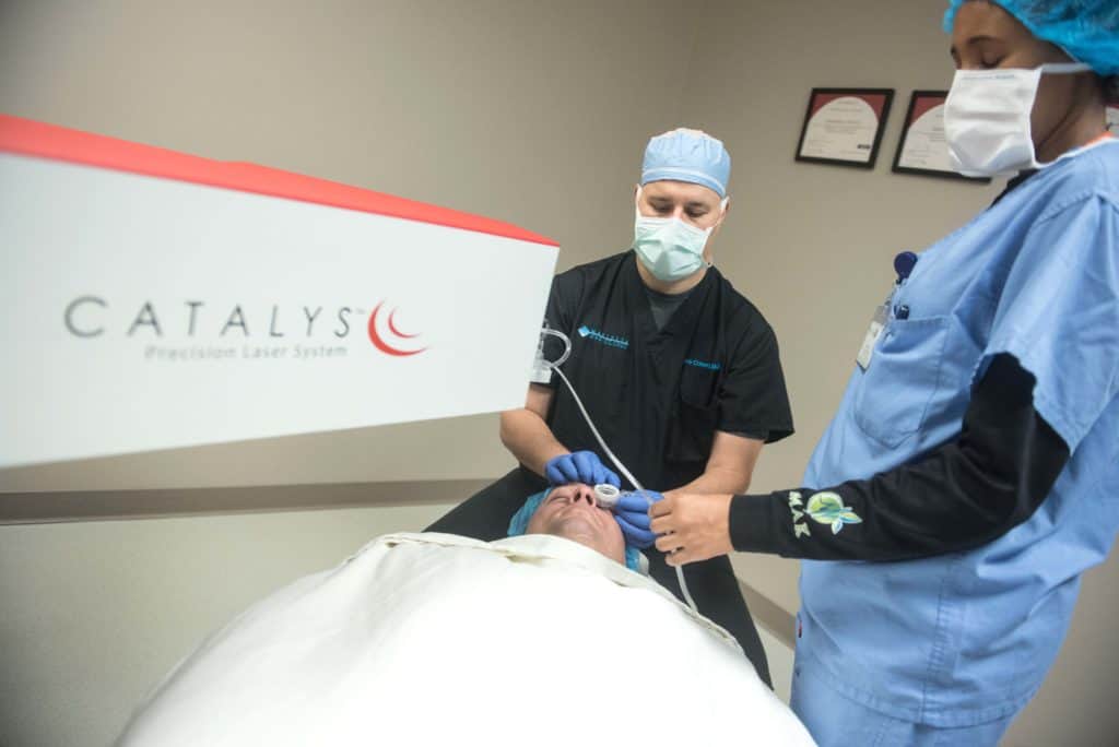 Andre Cohen, MD is a highly experienced cataract surgeon at the Marietta Eye Clinic.