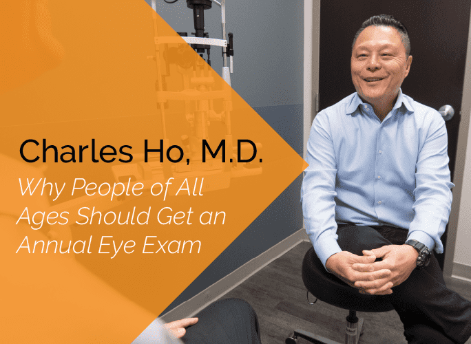 Charles Ho, M.D. is an ophthalmologist and cataract, pediatric, and adult strabismus specialist at the Marietta Eye Clinic.