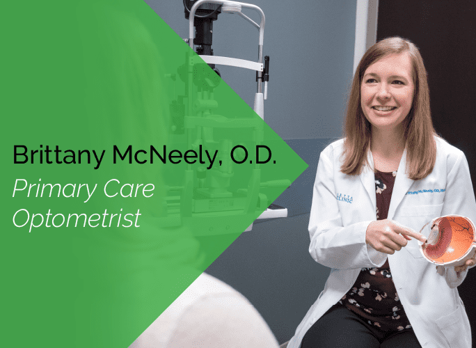 Dr. McNeely is a primary care optometrist with the Marietta Eye Clinic who specializes in ocular disease and provides ocular surgery co-management.