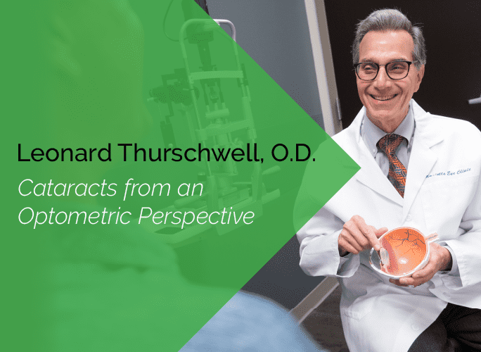 Dr. Thurschwell is a primary care optometrist who specializes in ocular disease and provides ocular surgery co-management.