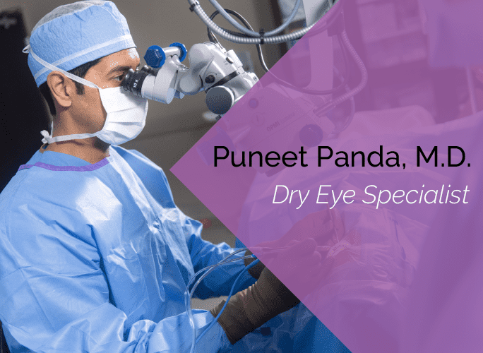 Dr. Puneet Panda is a comprehensive ophthalmologist at the Marietta Eye Clinic who specializes in cataract surgery, dry eye, cornea, and LASIK and refractive surgery.