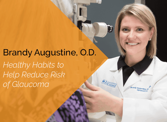 Dr. Augustine, O.D. is a primary care optometrist with the Marietta Eye Clinic who specializes in ocular disease and provides ocular surgery co-management.