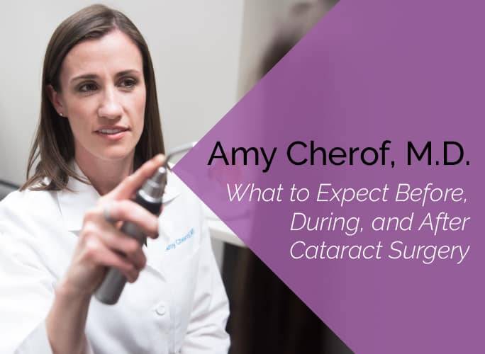 Dr. Amy Cherof is a comprehensive ophthalmologist and cataract surgeon at the Marietta Eye Clinic.