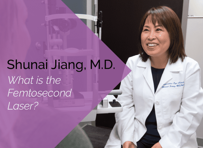Dr. Jiang is an ophthalmologist, cataract surgeon, and glaucoma specialist at the Marietta Eye Clinic.