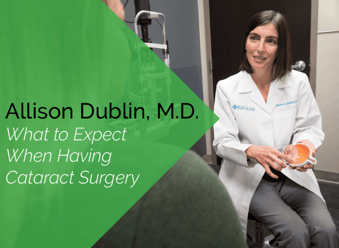 Dr. Allison Dublin is a comprehensive ophthalmologist, glaucoma specialist, and cataract surgeon at the Marietta Eye Clinic.