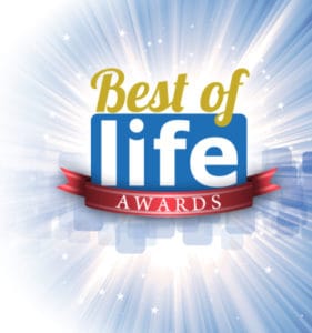 The Marietta Eye Clinic won the best of life award in Canton.